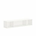 The Hon Co Storage, Wall-mounted, Open, 66inx14inx13-1/2in, Simply White HONPLWMH66LP1